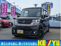 ホンダ　Ｎ−ＢＯＸカスタム　Ｇ　ＳＳブラックスタイルパッケージ【４ＷＤ】　【クラリオン製７インチナビ（１セグＴＶ　Ｂｌｕｅｔｏｏｔｈ接続