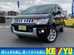 三菱　デリカＤ：５　Ｄ　パワーパッケージ【４ＷＤ】【ＥＴＣ】【シートヒーター】　【クルーズコントロール】【７インチメモリーナビ】フルセグ＆Ｂｌｕｅｔｏｏｔｈ接続＆ＤＶＤ【フリップダウンモニター】【ＨＩＤヘッドライト＆オートライト】【純正１８インチアルミ】【８人乗り】