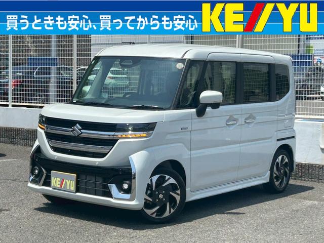 ハイブリッドＸＳターボ　届出済未使用車　４ＷＤ　シートヒータ　全方位モニター　両側電動スライドドア　ステアリングヒーター　ヘッドアップディスプレイ　９インチナビ【Ｂｌｕｅｔｏｏｔｈ　フルセグＴＶ】コーナーセンサー　レーダークルーズコントロール　オートハイビーム