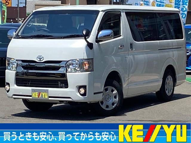 ロングスーパーＧＬ　ダークプライムＳ　禁煙車　４ＷＤ　ＥＴＣ　アルパイン製７インチナビ【ＣＤ　ＤＶＤ　フルセグＴＶ　Ｂｌｕｅｔｏｏｔｈ】　バックカメラ　両側電動スライドドア　レーンアシスト　ハーフレザーシート　横滑り防止装置　衝突被害軽減装置　スペアキー