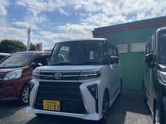 タント カスタムX 4WD ETC 全周囲カメラ 両側電動スライドドア ナビ TV クリアランスソナー オートクルーズコントロール レーンアシスト 衝突被害軽減システム LEDヘッドランプ スマートキー 中古車画像