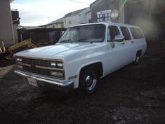 シボレーサバーバン  タイヤ新品 ローダウン ベビームーン 1ナンバー 中古車画像