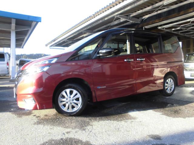 プロパイロット!4WD!嬉しい装備多数付いてます! 純正ナビ&TV 後席モニター 両側パワースライドドア LEDヘッドライト