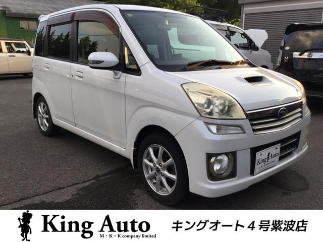 ステラ(スバル) カスタムＲＳ　４ＷＤ　スーパーチャージャー　純正オーディオ　ドライブレコーダー 中古車画像
