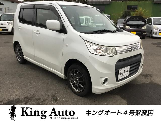 ワゴンＲスティングレー(スズキ) Ｘ　４ＷＤ　ナビ　ワンセグ　ＥＴＣ　シートヒーター 中古車画像