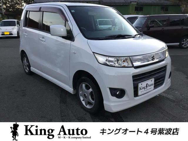 ワゴンＲスティングレー(スズキ) Ｘ　４ＷＤ　ナビ　地デジ　シートヒーター　ＥＴＣ 中古車画像