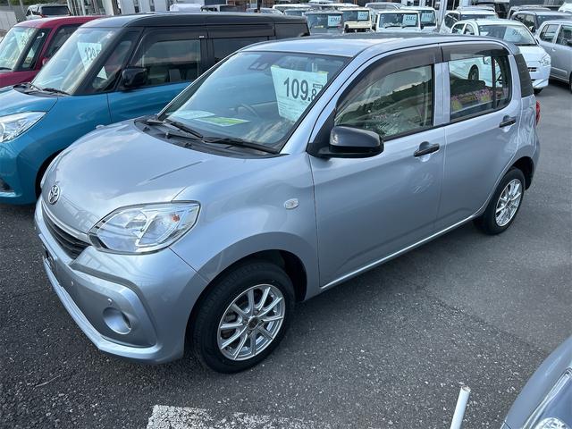 パッソ(トヨタ) X S 4WD バックカメラ ナビ TV クリアランスソナー 衝突被害軽減システム アルミホイール オートマチックハイビーム スマートキー アイドリングストップ 電動格納ミラー シートヒーター CVT 中古車画像