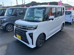 タント カスタムX 4WD 全周囲カメラ 両側電動スライドドア クリアランスソナー 衝突被害軽減システム オートライト LEDヘッドランプ スマートキー アイドリングストップ 電動格納ミラー シートヒーター ベンチシート 中古車画像