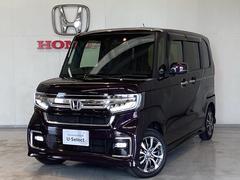 N-BOXカスタム L 光触媒抗菌消臭施工済 エンジンスターター ドラレコ前後 障害物センサー ナビ シートヒーター スマ-トキ- AC キーレスエントリー オートクルーズ ドライブレコーダー LED コーナーセンサー 中古車画像