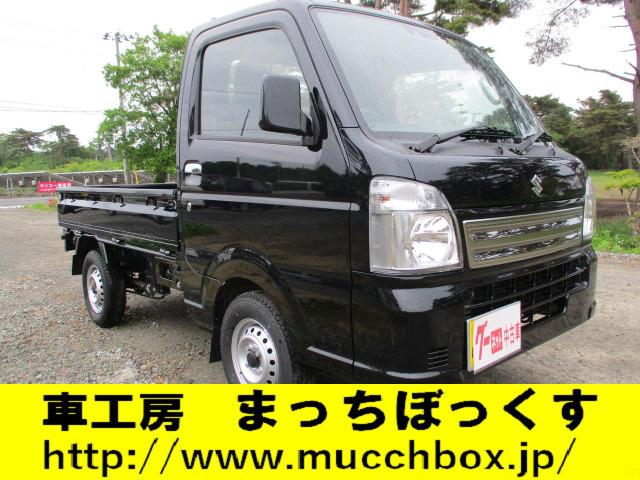 スズキ キャリイトラックｋｃエアコン パワステ ｋｃスペシャル ４ｗｄ オートマ エアコン パワステ パワーウィンド デュアルカメラサポート装備車の中古車 車体価格115万円 令和2 年式 走行401キロ 車体色ブラックｍ 青森県八戸市金浜字折場沢３１ ３９９ 車
