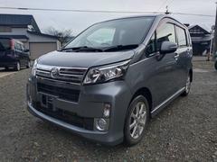 ムーヴ カスタム X 4WD ETC TV オートライト LEDヘッドランプ スマートキー アイドリングストップ 電動格納ミラー ベンチシート CVT 盗難防止システム ABS Bluetooth アルミホイール 中古車画像