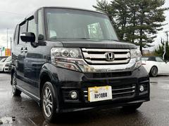 N-BOXカスタム G・Lパッケージ CD/DVD、ETC、TVフルセグ、バックカメラ、両側スライド・片側電動、HIDオートライト、Bluetooth接続、シートヒーター 中古車画像