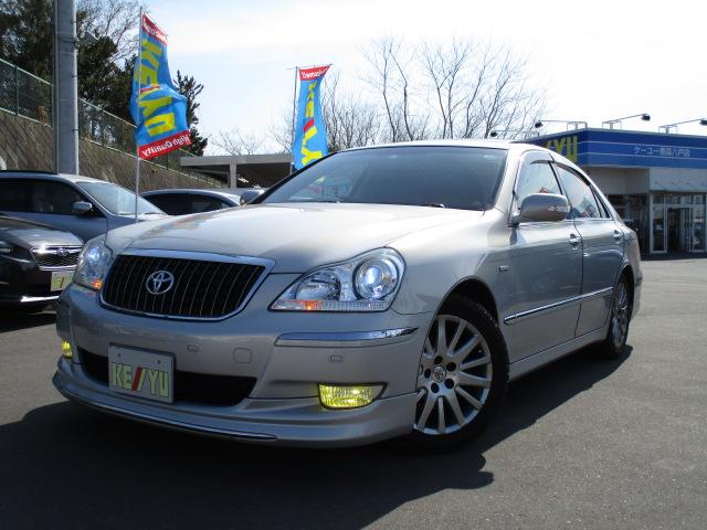 Cタイプ Fパッケージ スーパーチャージャー 340馬力 サンルーフ エアサス 革シート シートヒーター サンシェード バックカメラ ドライブレコーダー ETC シートメモリー CD DVD MD(1枚目)
