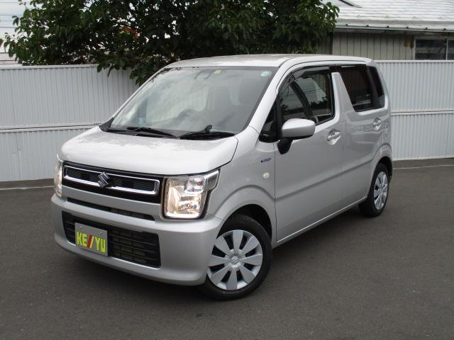 ハイブリッドFX 4WD 禁煙車 ヘッドアップディスプレイ ハロゲンライト 衝突被害軽減装置 シートヒーター 純正SDナビ CD DVD バックカメラ オートハイビーム オートエアコン(1枚目)