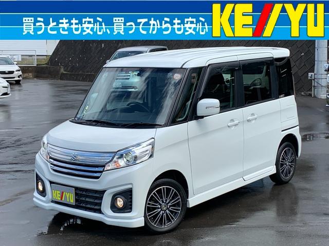 GSターボ 4WD 【寒冷地仕様】【禁煙車】【後期型】 電動スライドドア オートクルーズ 後席ディスプレイ 社外SDナビ&バックカメラ&フルセグTV&DVD再生機能 前席シートヒーター エンジンスターター HIDヘッドライト&フォグ パドルシフト(1枚目)