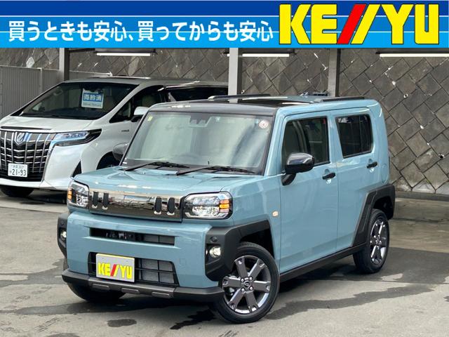 Ｇターボ　ダーククロムベンチャー　４ＷＤ■届出済未使用車■　■新品ナビ取付■寒冷地仕様■スマートクルーズパック■パノラマモニター対応カメラ■衝突軽減サポート＆前後誤発進抑制機能＆コーナーセンサー／前席シートヒーター／純正アルミ／ＬＥＤヘッドライト／保証書