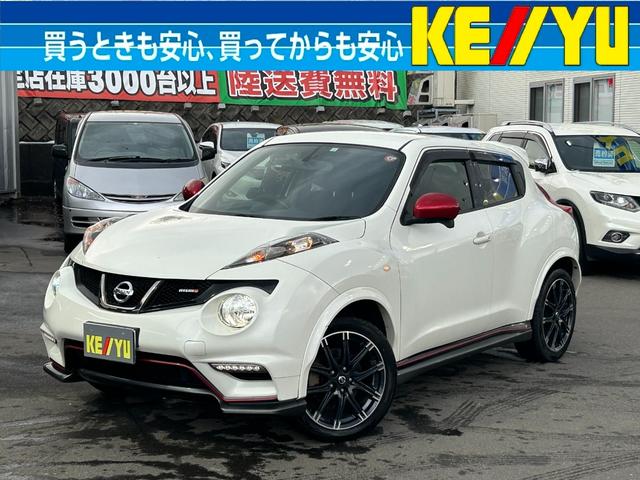 日産 ジューク ニスモ　ターボ　４ＷＤ■寒冷地仕様■金沢仕入■禁煙車■　ニスモ専用シート＆ハンドル