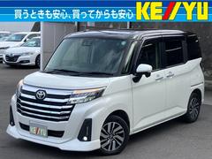 ルーミー カスタムG 4WD■寒冷地仕様■ワンオーナー■衝突軽減装置■ 9インチナビ/バックカメラ/ブルートゥース/フルセグTV/DVD再生/後席モニター/両側電動スライドドア/レーダークルーズ/オートハイビーム/LEDヘッドライト/フォグ/純正アルミ/取扱説明書 中古車画像