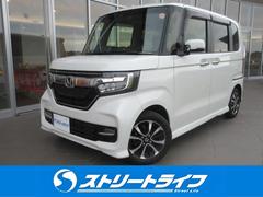 N-BOXカスタム G・Lホンダセンシング 純正ナビ/フルセグTV/バックカメラ/ドライブレコーダー/ETC/プッシュスタート/スマートキー/ステアリングスイッチ/フォグライト/オートライト/片側パワースライドドア/純正アルミホイール 中古車画像