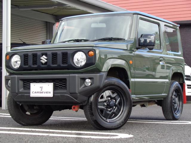 ジムニー(スズキ) ＸＬ　４ＷＤ　ＥＴＣ　ナビ　スマートキー　電動格納ミラー　シートヒーター　ＡＴ　盗難防止システム　衝突安全ボディ　ＡＢＳ　ＥＳＣ　エアコン　パワーステアリング　パワーウィンドウ　運転席エアバッグ 中古車画像