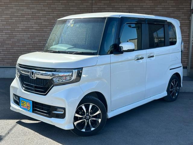 Ｇ・ＥＸホンダセンシング　保証付　禁煙車　純正ＳＤナビ　Ｂカメラ　フルセグ　Ｂｌｕｅｔｏｏｔｈ　純正１４アルミ　純正ドラレコ　片側パワスラ　ＥＴＣ　レーダークルコン　ＨＩＤライト　レーンアシスト　ＵＳＢポート　スマートキー(1枚目)