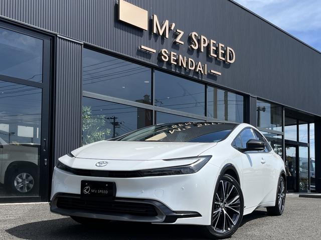 プリウス（トヨタ）Ｚ　４ＷＤ　Ｅ−Ｆｏｕｒ　パノラマルーフ　パノラミックビューモニター　デジタルインナーミラー　前後方録画機能　トヨタチームメイトアドバンストパーク　ブラインドスポットモニター　寒冷地仕様 中古車画像