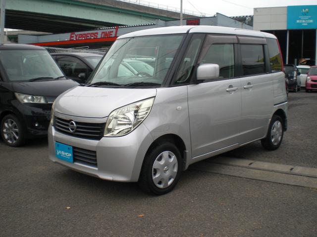 ルークス Ｅ　車検２年　４ＷＤ　両側スライド　プッシュスタート　シートヒーター　電動格納ミラー　ＣＤ　ＥＴＣ　スマートキー　内外装クリーニング済（1枚目）