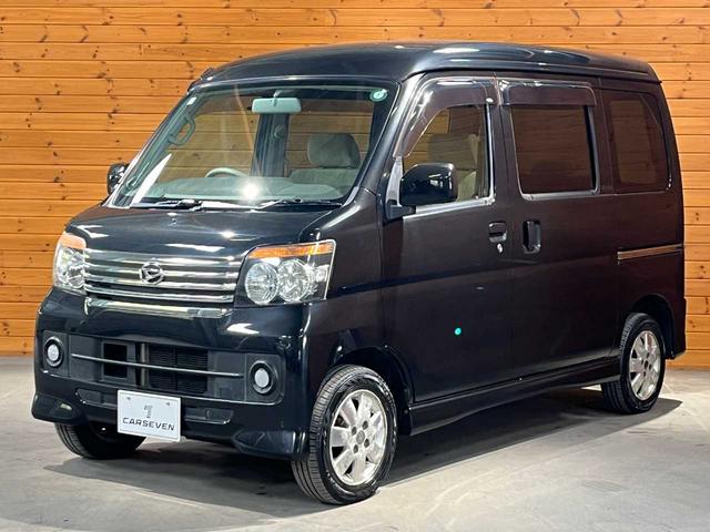 アトレーワゴン(ダイハツ) カスタムターボＲ　４ＷＤ／ターボ／両側スライドドア／オートエアコン／パワーウィンドウ／エアバッグ／パワーステアリング／純正ＣＤオーディオ／キーレスエントリー／リアワイパー 中古車画像