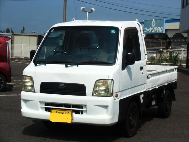サンバートラック(スバル) ＴＢ　切り替え４ＷＤ　５ＭＴマニュアル車　３方開　検Ｒ８年４月 中古車画像