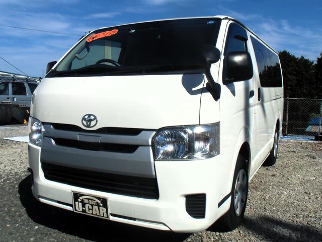 ハイエースバン(トヨタ) ロングＤＸ　２８００ディーゼルターボ４ＷＤ　５型　６ＡＴ　衝突軽減システム　キーレス　ＥＴＣ 中古車画像