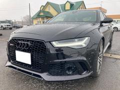 アウディ　ＲＳ６アバント　ベースグレード　黒革シート　ＢＯＳＥサウンド　オプション２１インチアルミ