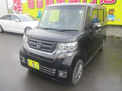 ホンダ　Ｎ−ＢＯＸカスタム　Ｇ　ＳＳブラックスタイルパッケージ　４ＷＤ　ナビ