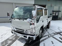 いすゞ　エルフトラック　Ｗキャブフラットロー　４ＷＤ　ＡＴ　衝突軽減ブレーキ