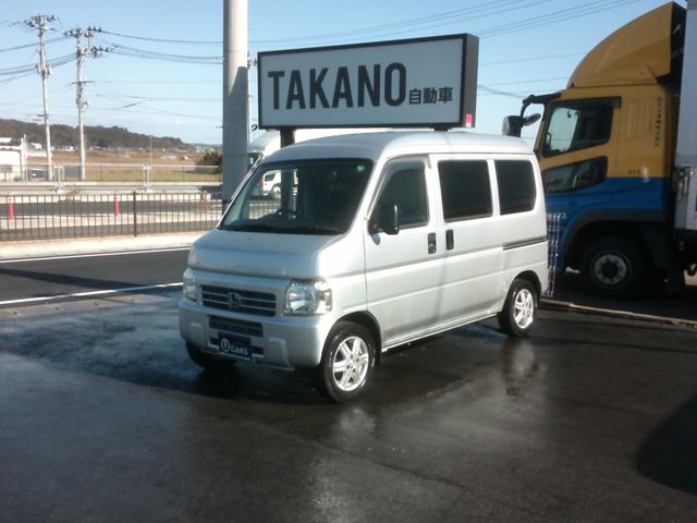 アクティバン(ホンダ) ＳＤＸ　４ＷＤ　走行１２５６５５キロ　オートマ車　エアコンパワステ付き　パワーウインドウ　両側スライドドア　キーレス付き　プライバシーガラス 中古車画像