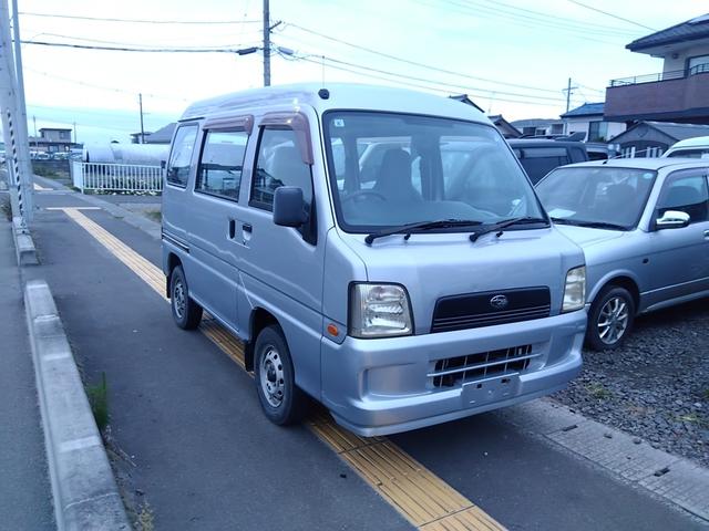 サンバーバン(スバル) VB ・≪車検2年付≫・5Fマニュアル・切替4WD・走行83250キロ・修復歴なし 中古車画像
