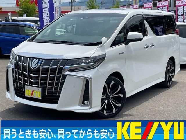 アルファードハイブリッド(トヨタ) ＳＲ　禁煙車　１オーナー　【４ＷＤ後期型】【モデリスタ２０インチアルミホイール】ツインサンルーフ【衝 中古車画像