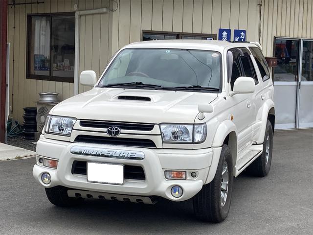 トヨタ ハイラックスサーフ ｓｓｒ ｘ ホワイトプレミアム特別仕様車 ４ｗｄ 社外マフラー アルミホイールの中古車 グーネット中古車