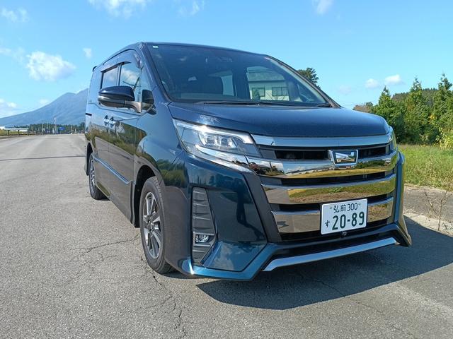 ノア Ｓｉ　ダブルバイビー　７人乗り　トヨタセフティーセンス　スマートキー　左右パワースライドドア　ＬＥＤヘッドライト　アルパインＢＩＧ－Ｘナビ　フリップダウンモニター　バックカメラ　ＥＴＣ　エンジンスターター（1枚目）