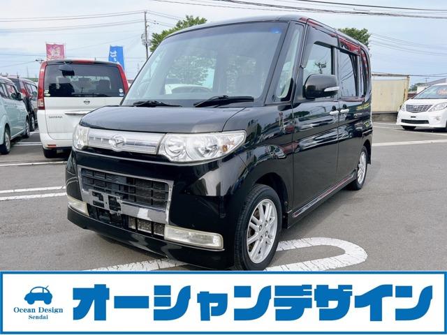 タント(ダイハツ) カスタムＶセレクション　４ＷＤ・スマートキー・ＥＴＣ・ＨＩＤ・電動格納ミラー・スライドドア・フルフラ 中古車画像