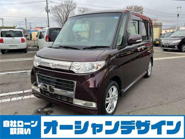 タント カスタムＲＳ　ターボ・パワースライドドア・ナビ・地デジ・Ｂｌｕｅｔｏｏｔｈ・バックカメラ・スマートキー