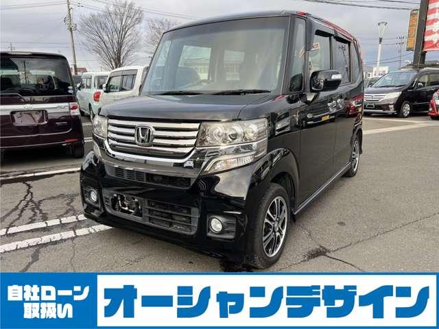 Ｎ−ＢＯＸカスタム(ホンダ) Ｇ　ＳＳパッケージ　両側パワースライドドア・ナビ・ＴＶ・Ｂｌｕｅｔｏｏｔｈ・ＨＩＤ・バックカメラ・ス 中古車画像