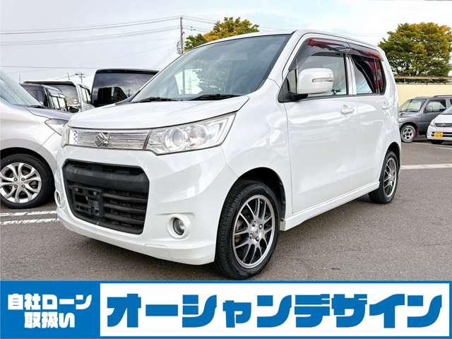 ワゴンＲスティングレー(スズキ) Ｔ　ターボ・ナビ・地デジ・Ｂｌｕｅｔｏｏｔｈ・ＵＳＢ・ＥＴＣ・ＨＩＤ・フォグ・オートライト・スマートキー・プッシュスタート・煙草臭無 中古車画像