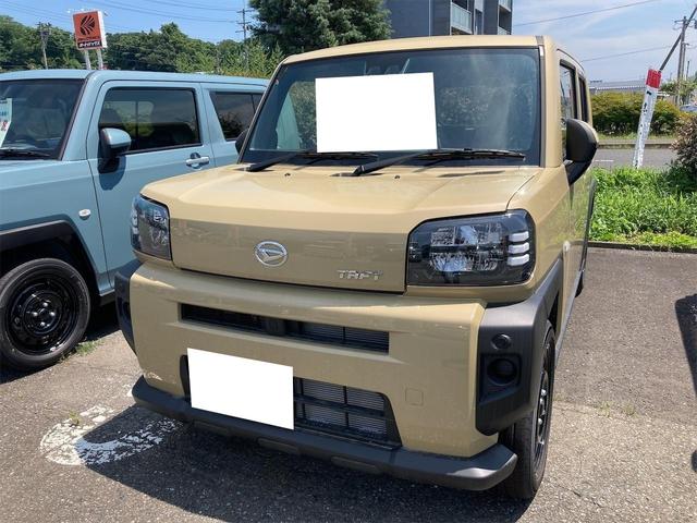 タフト(ダイハツ) Ｘ　４ＷＤ　届け出済み未使用車　バックカメラ　クリアランスソナー　レーンアシスト　衝突被害軽減システム 中古車画像