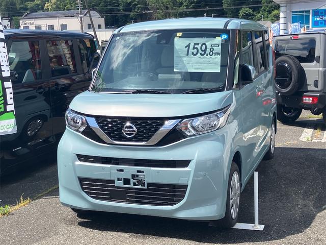 日産 ルークス Ｘ　４ＷＤ　両側スライド　片側電動