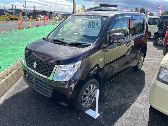 ワゴンRスティングレー(スズキ) T 4WD 両側スライドドア HID スマートキー アイドリングストップ 電動格納ミラー シートヒーター ベンチシート ターボ CVT 盗難防止システム ABS CD USB アルミホイール 中古車画像