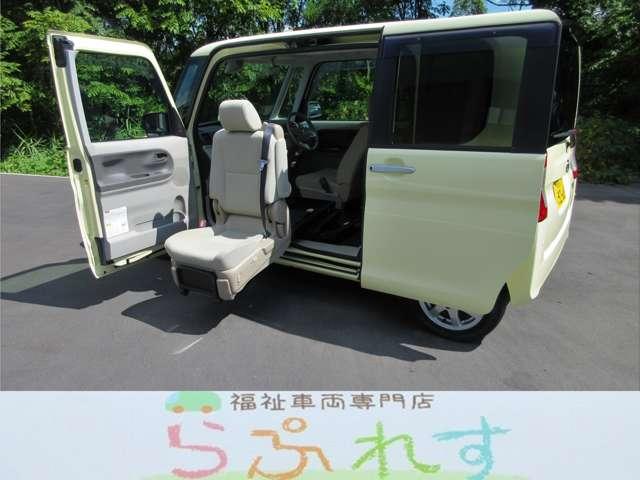 タント(ダイハツ) Ｘ　ＳＡＩＩ　ウェルカムシートＸ　ＳＡＩＩ　助手席回転シート　フルフラット　スマートキー 中古車画像