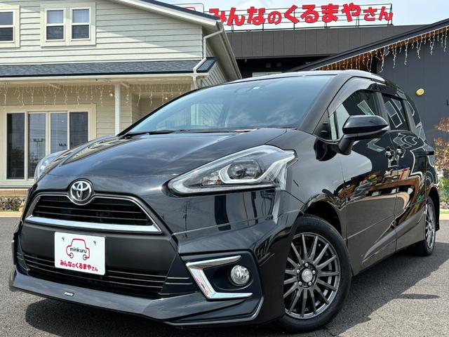 トヨタ シエンタ Ｇ　★車検費用込み支払総額　１，０３０，０００円★　外装内装の状態の良さに自信ありッ♪　モデリスタフルエアロ！衝突軽減ＴＳＳ！前後ドラレコ！後席モニター！エンジンスターター！禁煙車！１年保証♪