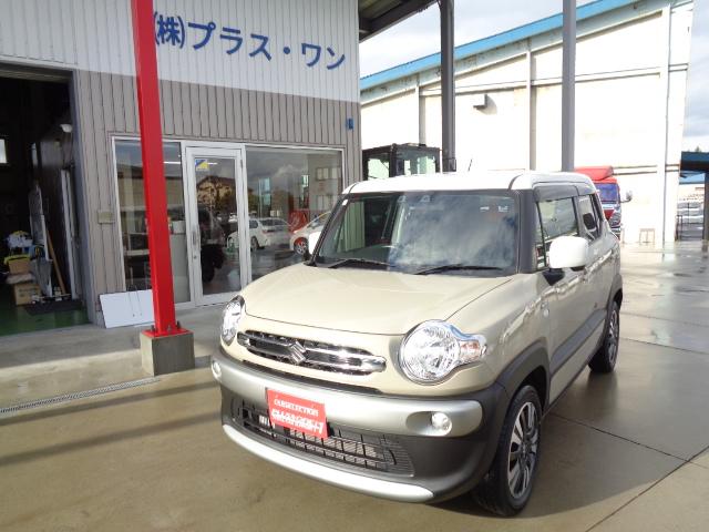 クロスビー(スズキ) ハイブリッドＭＶ　４ＷＤ　クリアランスソナー　オートクルーズコントロール　レーンアシスト　衝突被害軽減システム　オートライト　アルミホイール　スマートキー　アイドリングストップ　電動格納ミラー　シートヒーター　ＡＴ 中古車画像