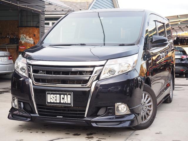 エスクァイア(トヨタ) ハイブリッドＸｉ　車検Ｒ８年６月　１年保証　ＴＲＤフルエアロ　ＴＲＤフロントグリル　アルパイン１０型ナビ　バックカメラＨＩＤ　両側パワスラ　シートヒーター 中古車画像