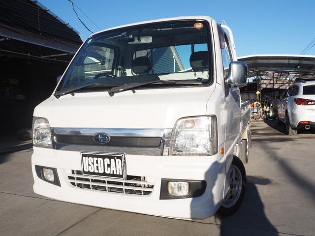 サンバートラック(スバル) ＴＣ　車検Ｒ９年１月　４ＷＤ　エアコン　パワステ　オートマ 中古車画像